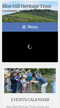 Mobile Screenshot of bluehillheritagetrust.org