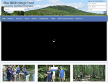 Tablet Screenshot of bluehillheritagetrust.org